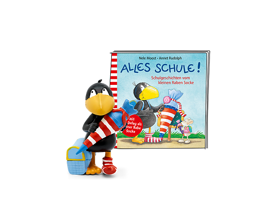 Tonie Figures The Little Raven Sock: Everything's School! Audio Figure for Toniebox