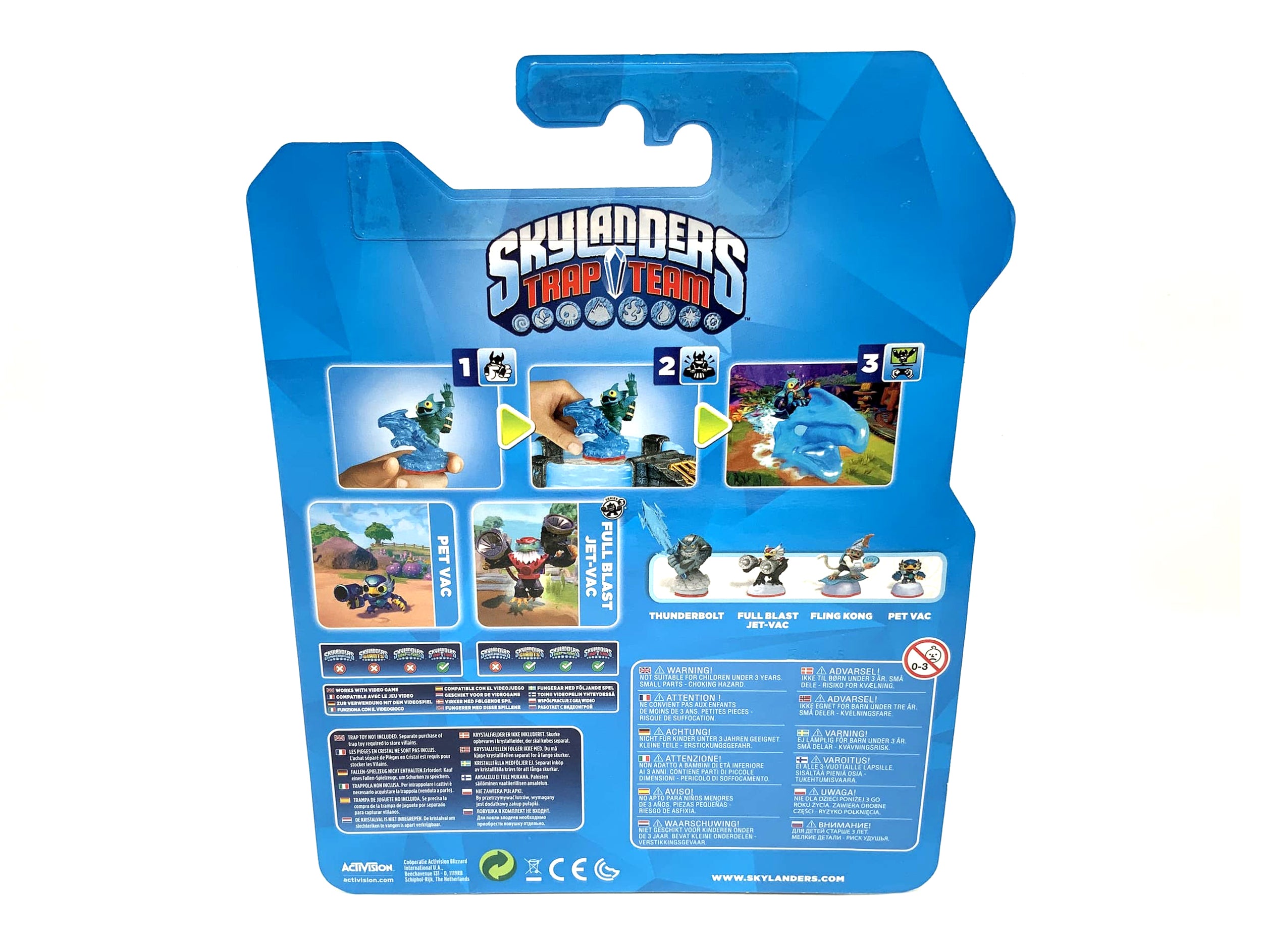 Skylanders Trap Team Full Blast Jet Vac &amp; Pet Vac Duo Pack