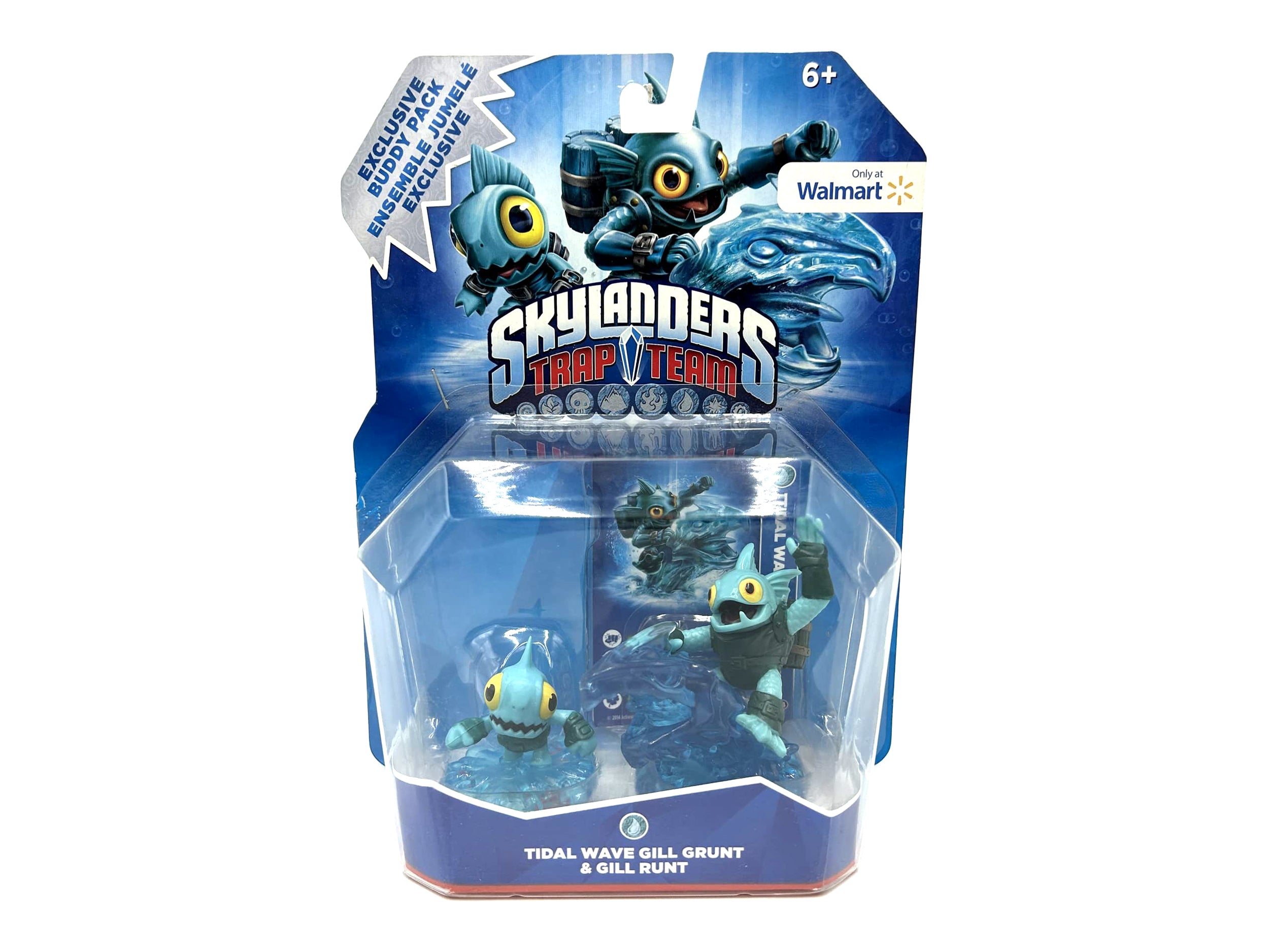 Skylanders Trap Team Tidal Wave Gill Grunt & Gill Runt Duo Pack Walmart Edition
