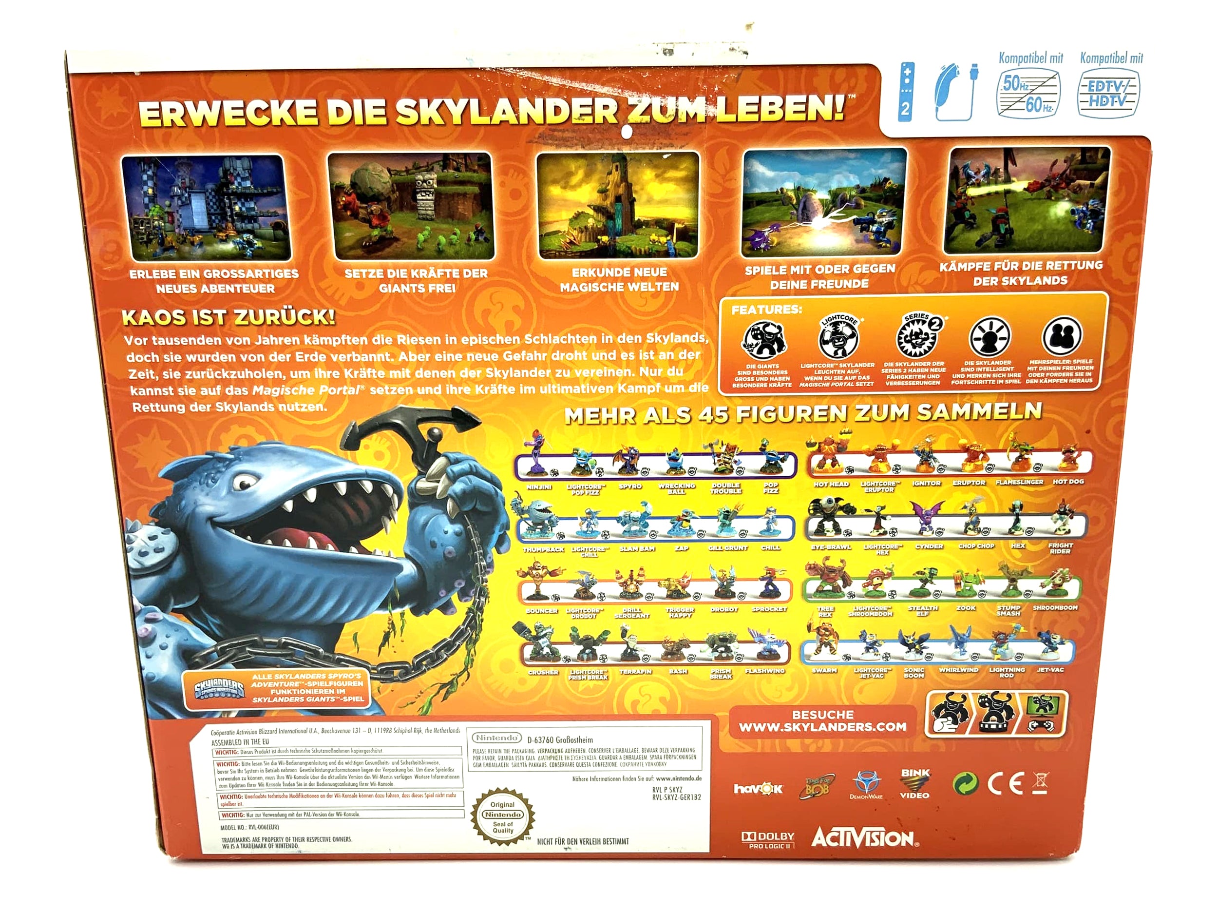 Skylanders Giants Booster Pack for Nintendo Wii starter pack