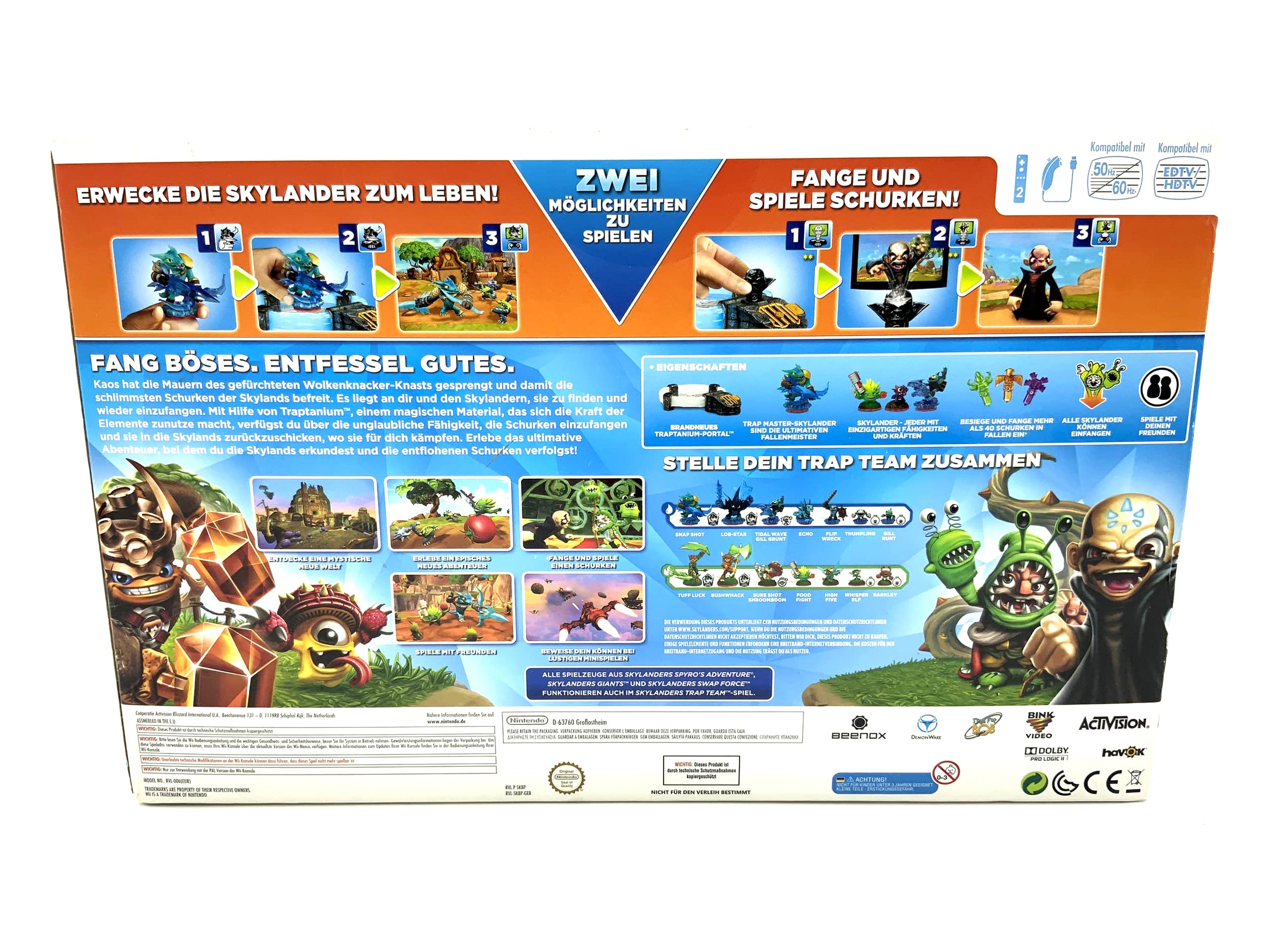 Skylanders Trap Team Starterset für Nintendo Wii starter Pack