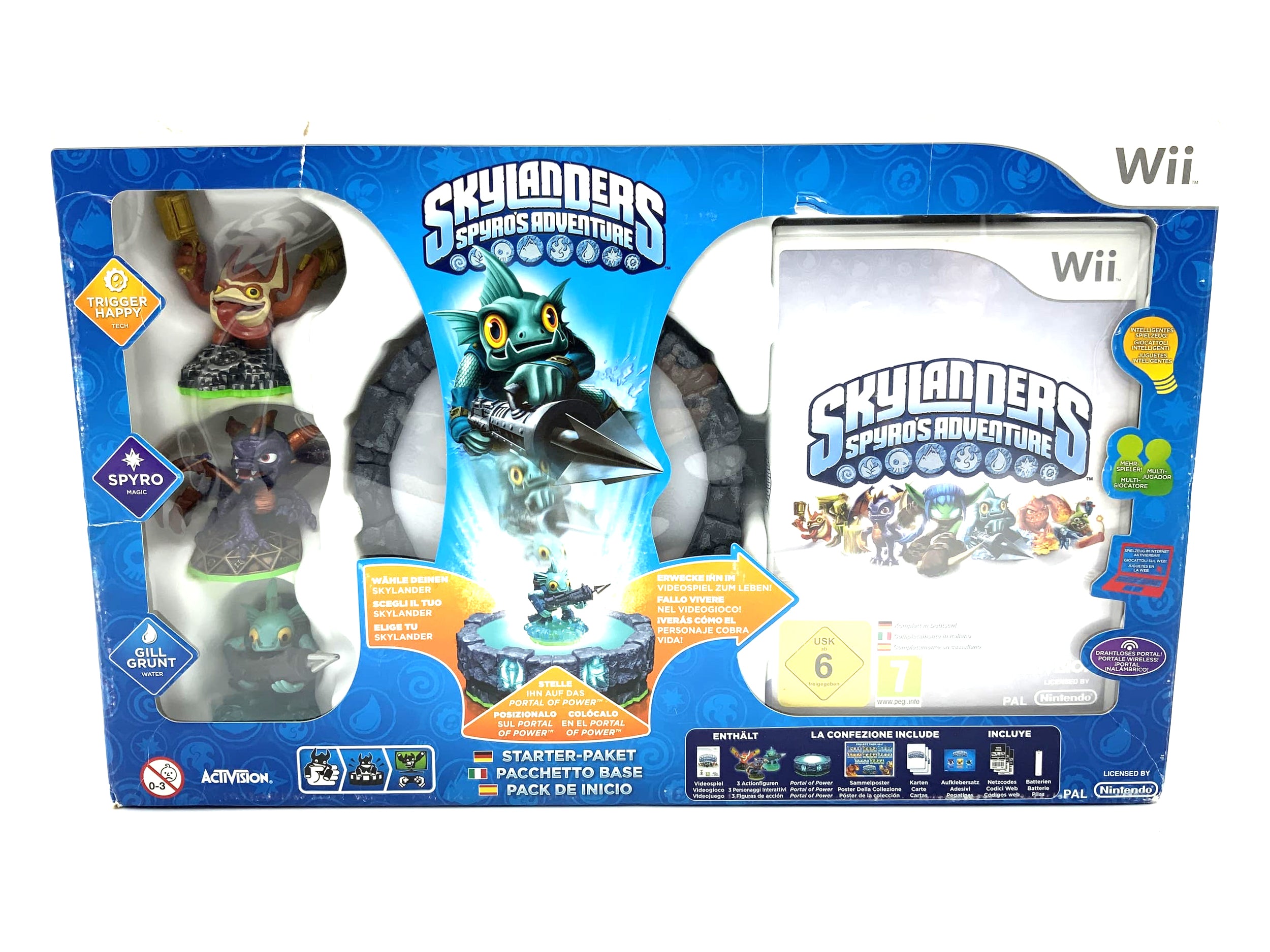 Coffret de démarrage Skylanders Spyros Adventure pour Nintendo Wii