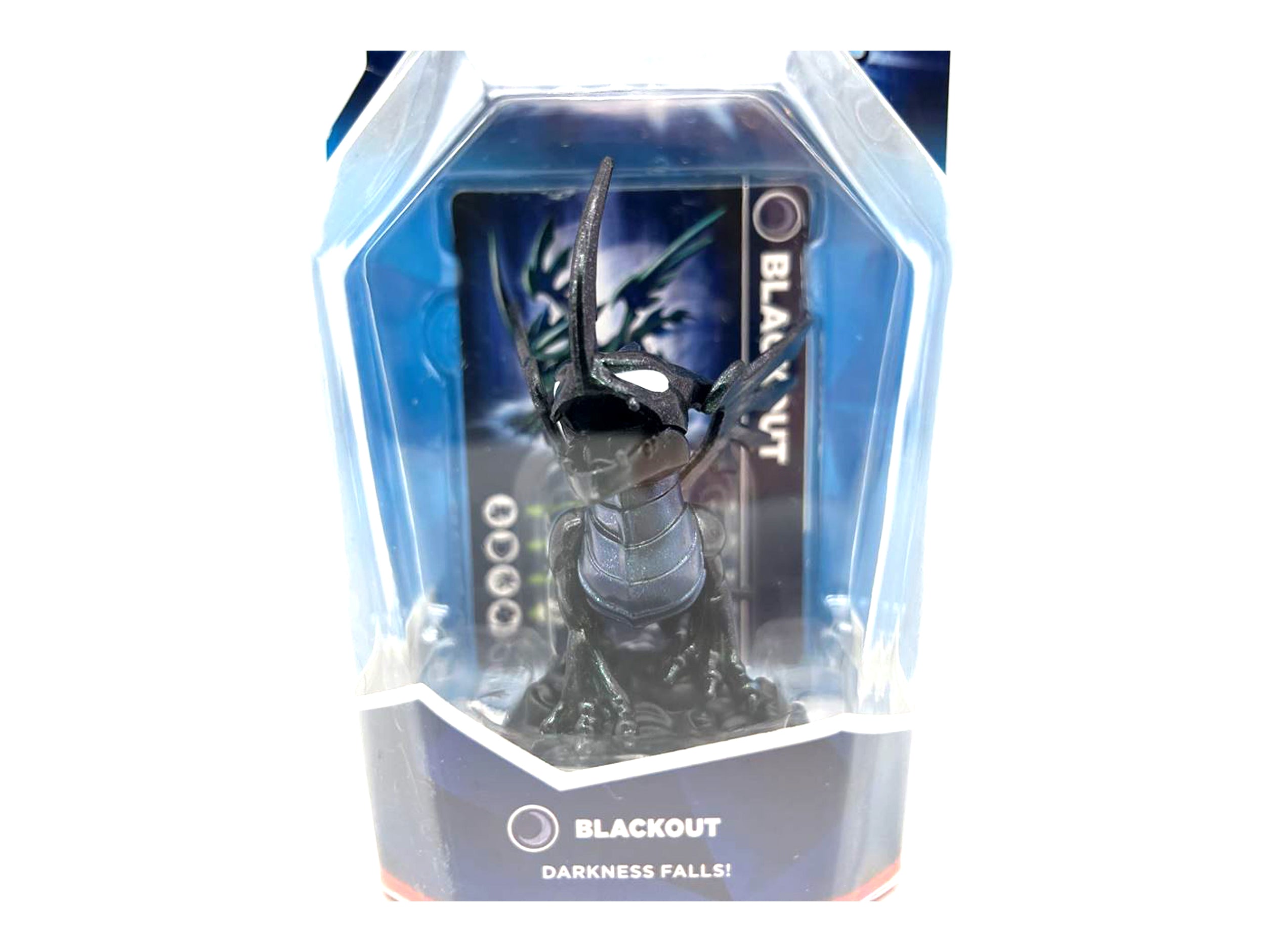 Figurine Skylanders Trap Team Blackout dans son emballage d'origine OVP