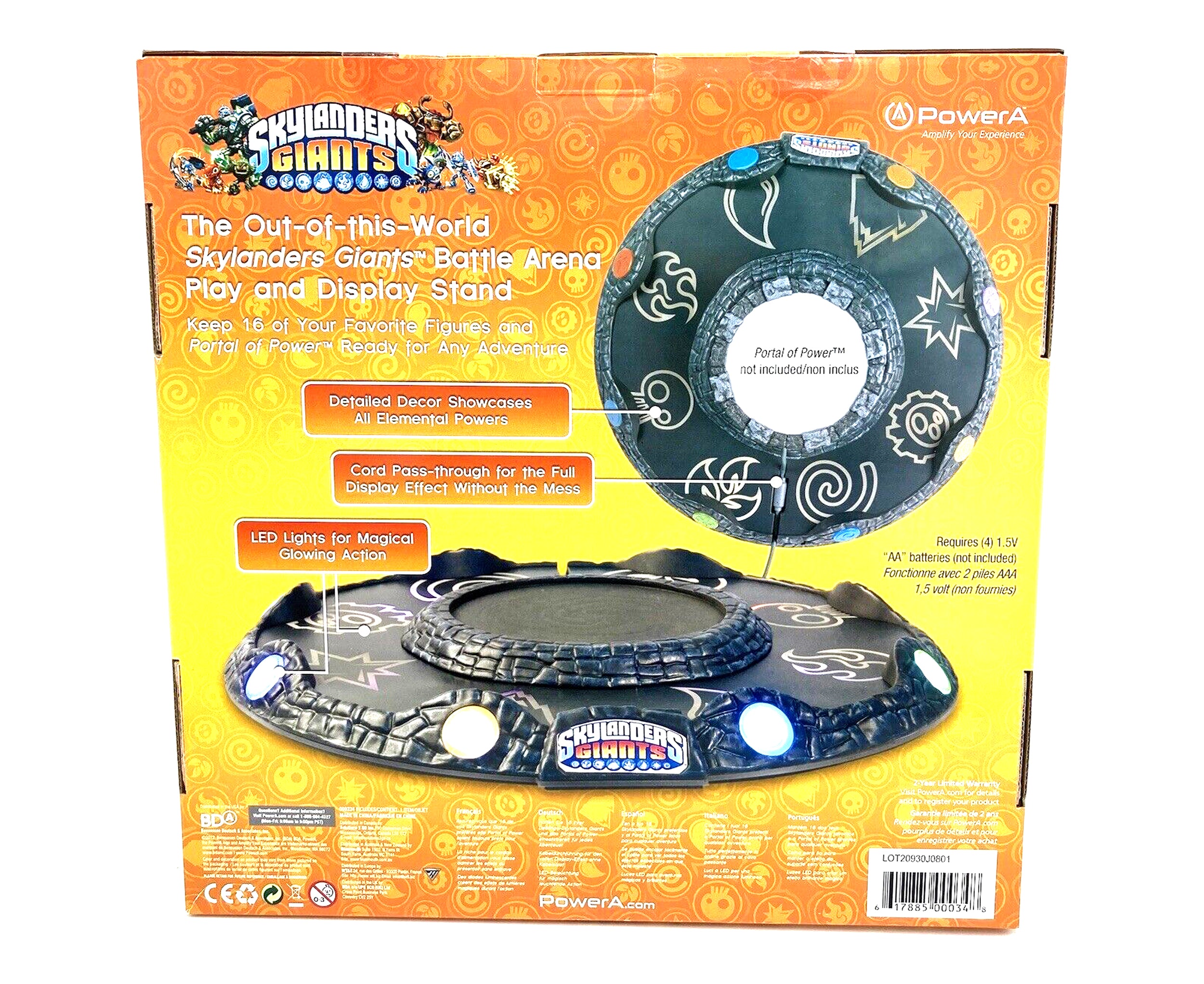 Skylanders Giants Battle Arena | Portal for up to 16 figures | In original packaging