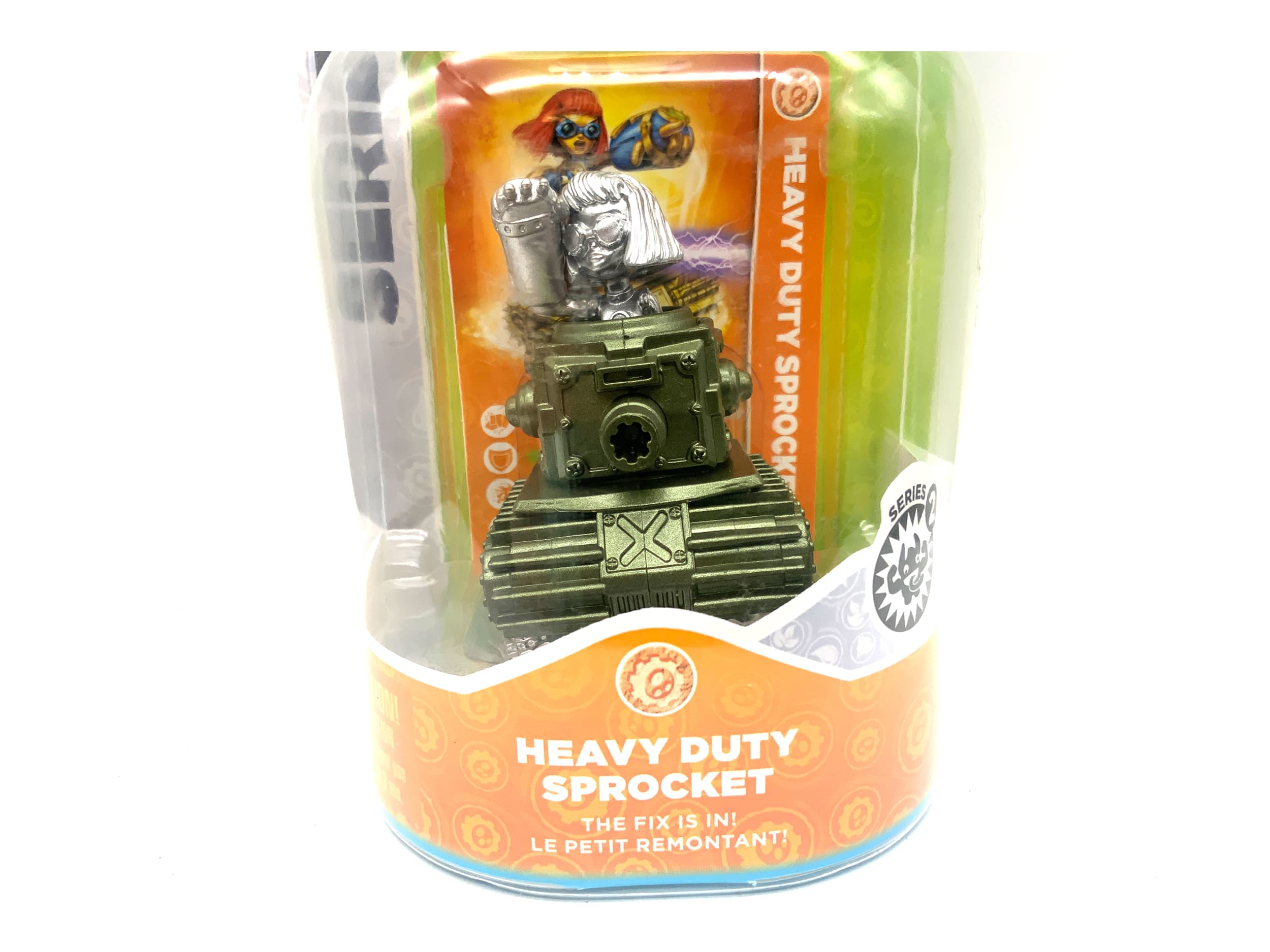 Skylanders Swap Force Metallic Heavy Duty Sprocket silber Chase Variante in OVP