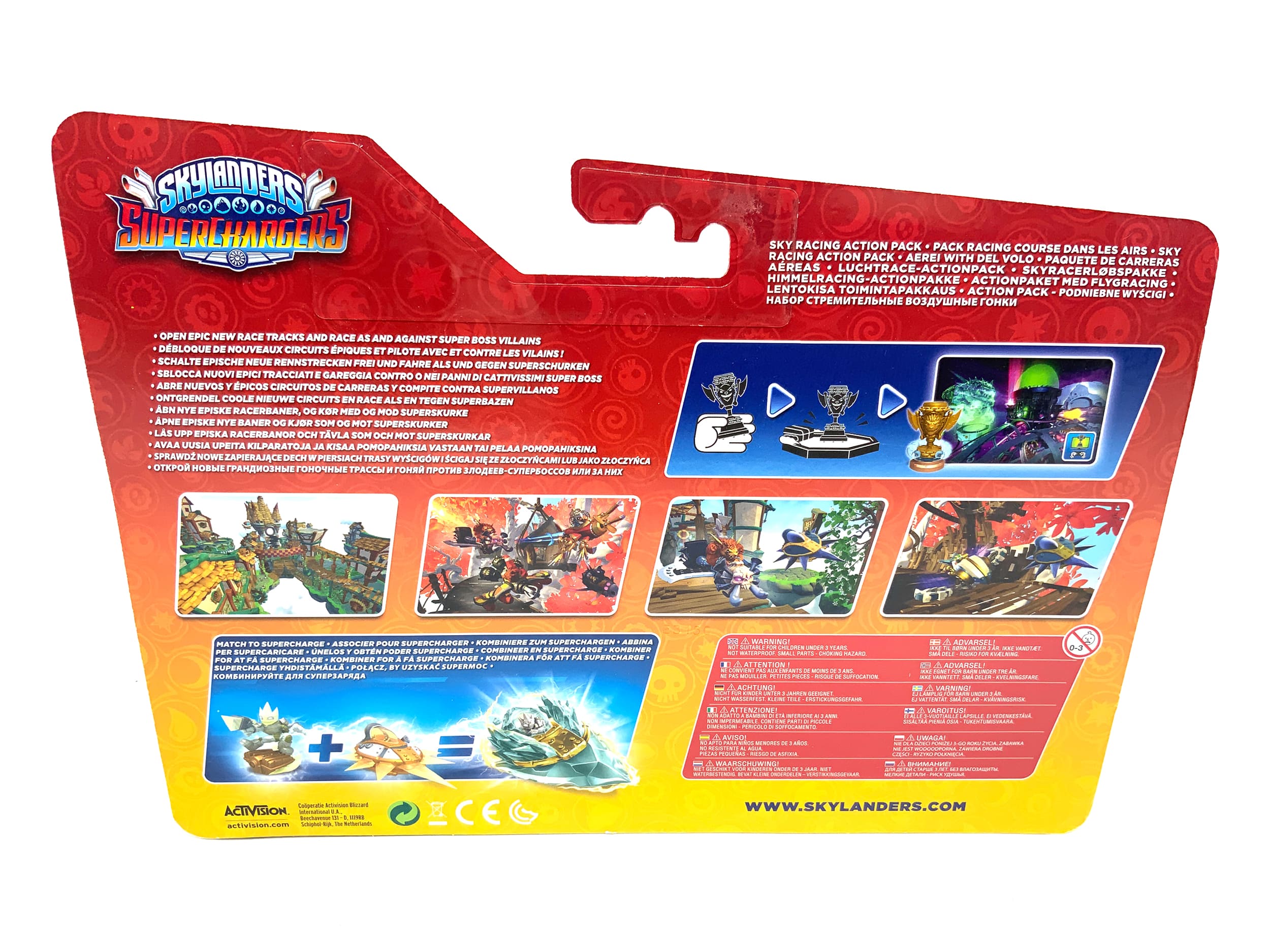 Skylanders Superchargers Legendary Sky Racing Action Pack Astroblast  in OVP
