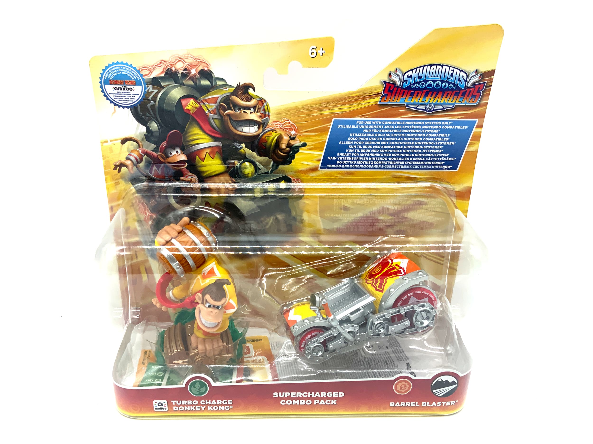 Skylanders Superchargers Nintendo Supercharged Combo Pack Donkey Kong OVP Amiibo