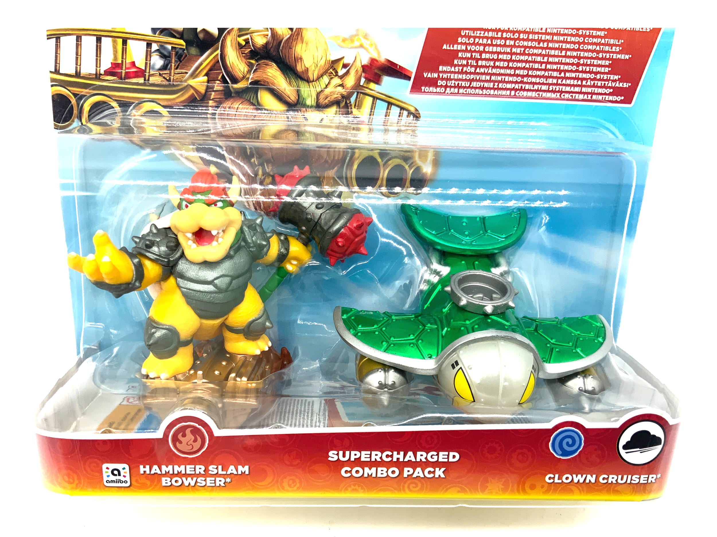 Skylanders Superchargers Nintendo Supercharged Combo Pack Bowser in OVP Amiibo