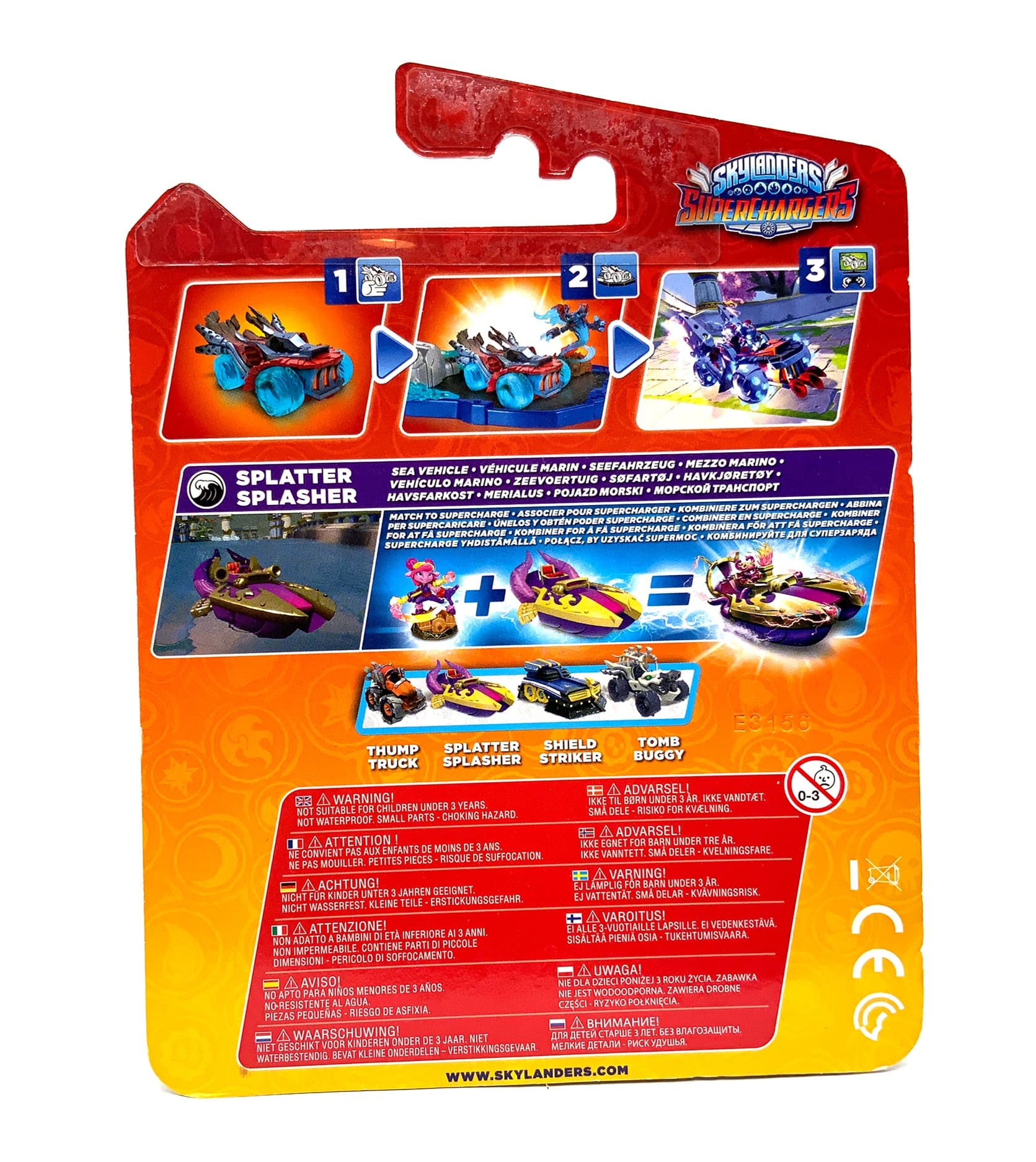 Skylanders Superchargers Splatter Splasher in OVP