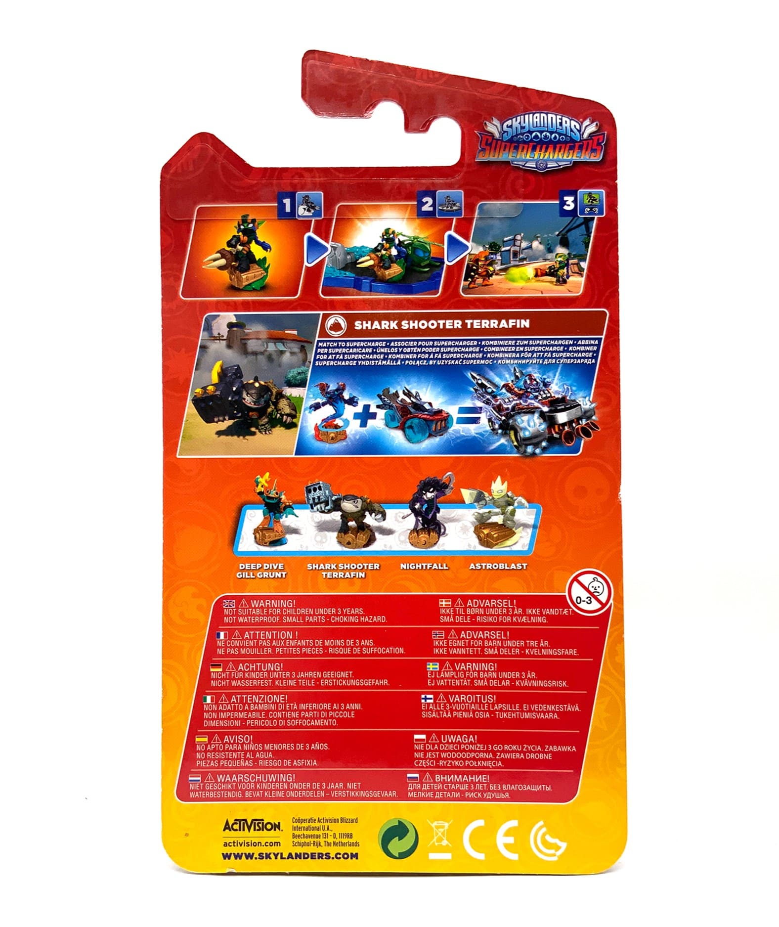 Skylanders Superchargers Shark Shooter Terrafin in OVP