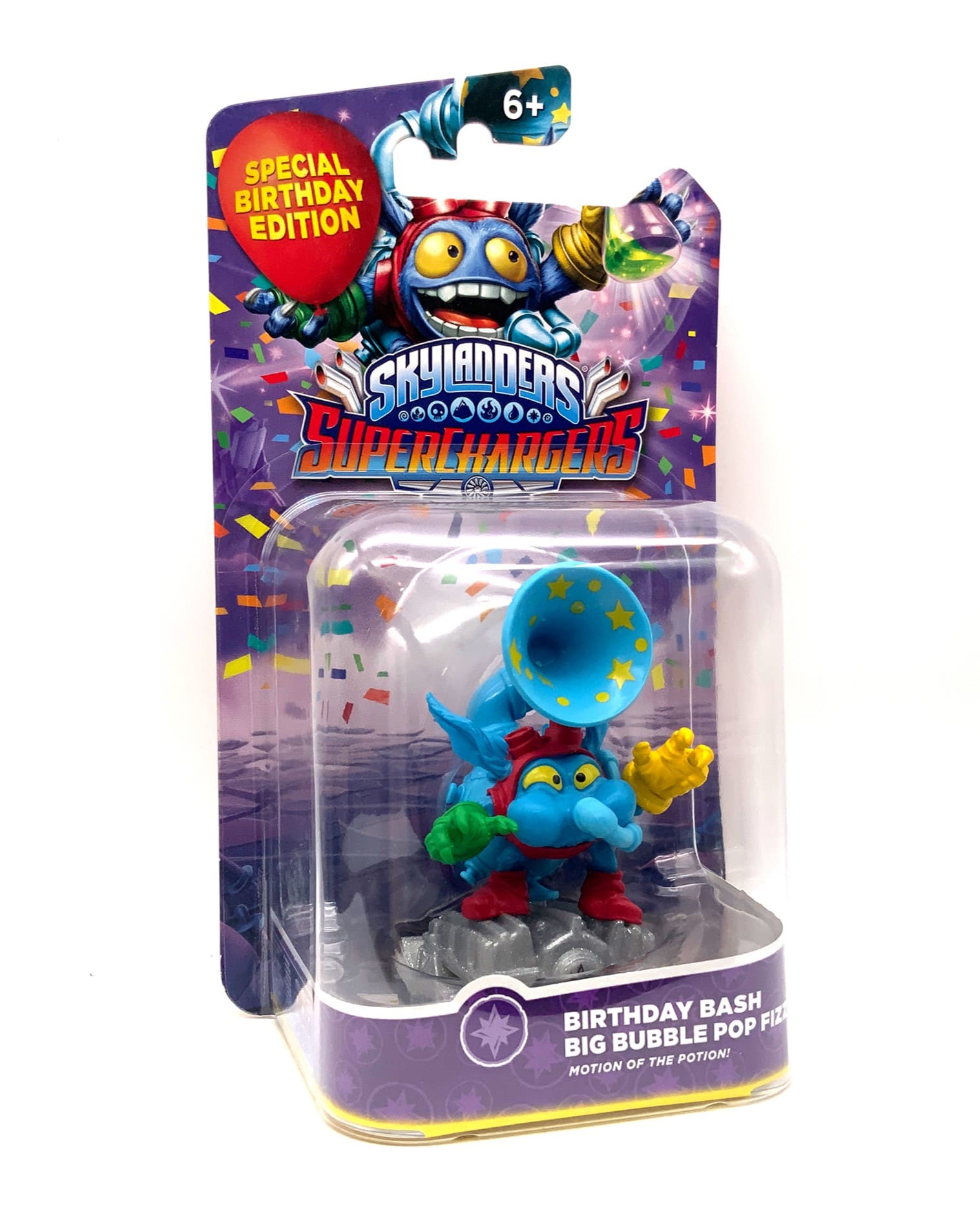 Skylanders Superchargers Birthday Bash Big Bubble Pop Fizz in OVP