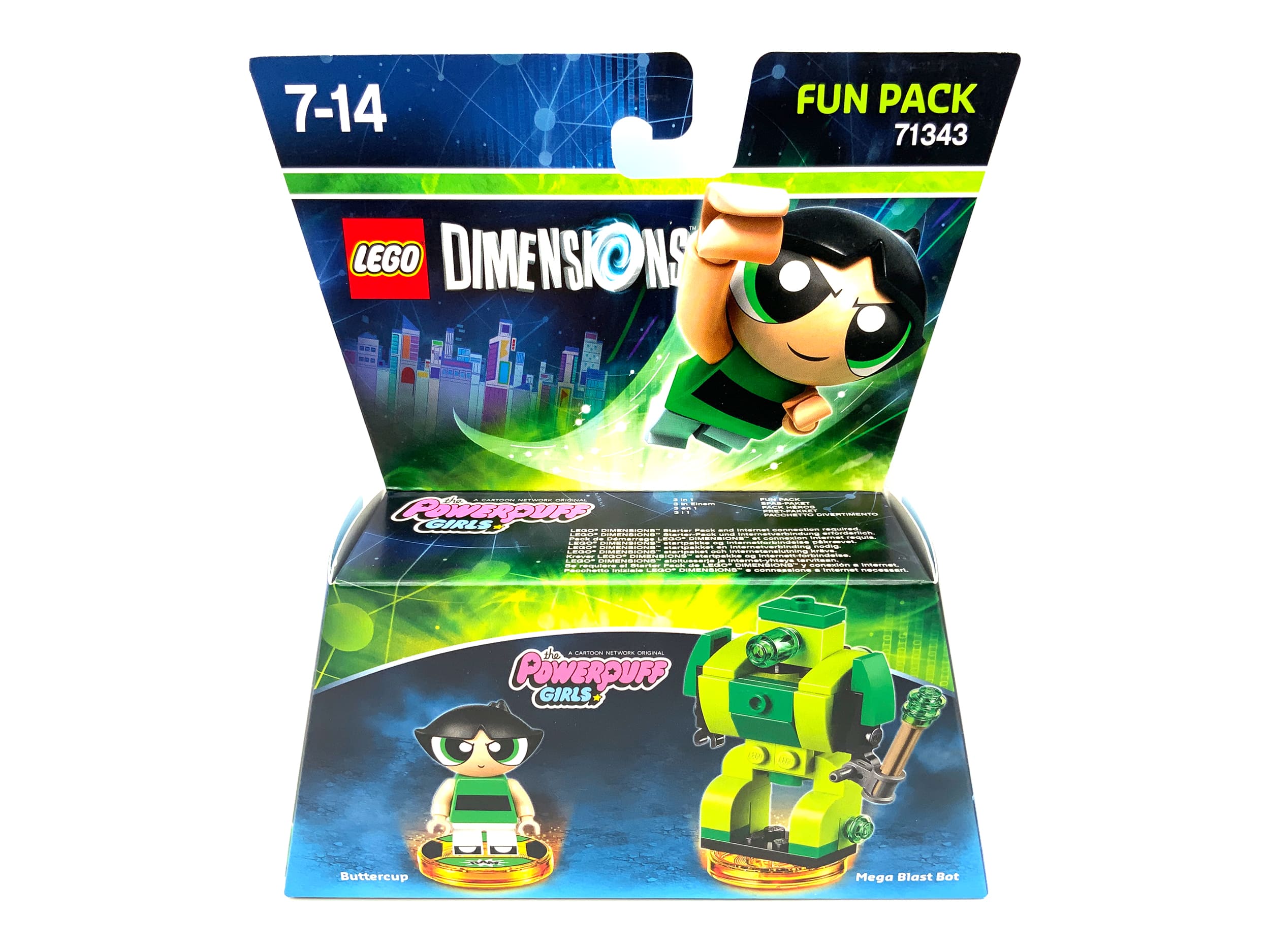 LEGO® Dimensions Fun Pack 71343 The Powerpuff Girls - Buttercup & Mega Blast Bot