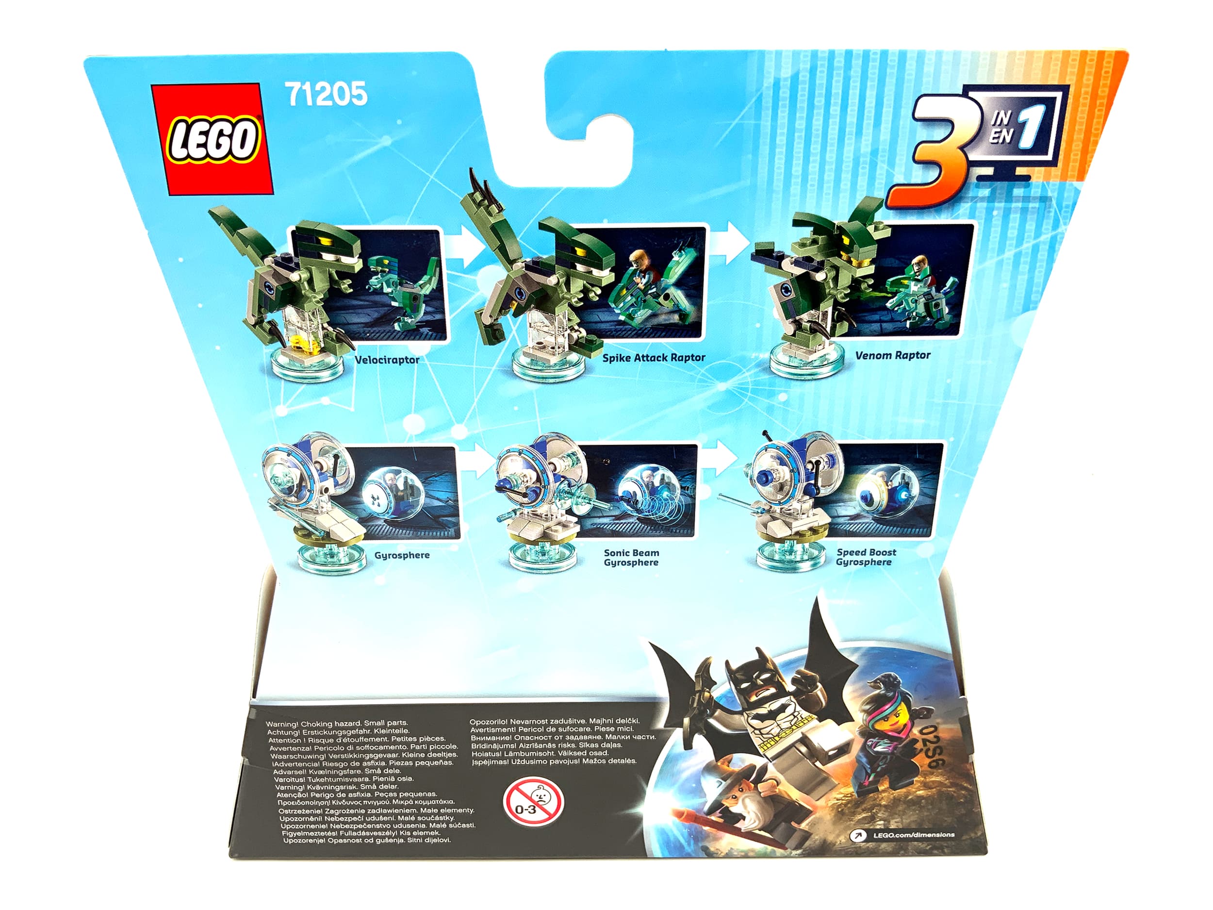 LEGO® Dimensions Team Pack 71205 Jurassic World - Owen & Velociraptor