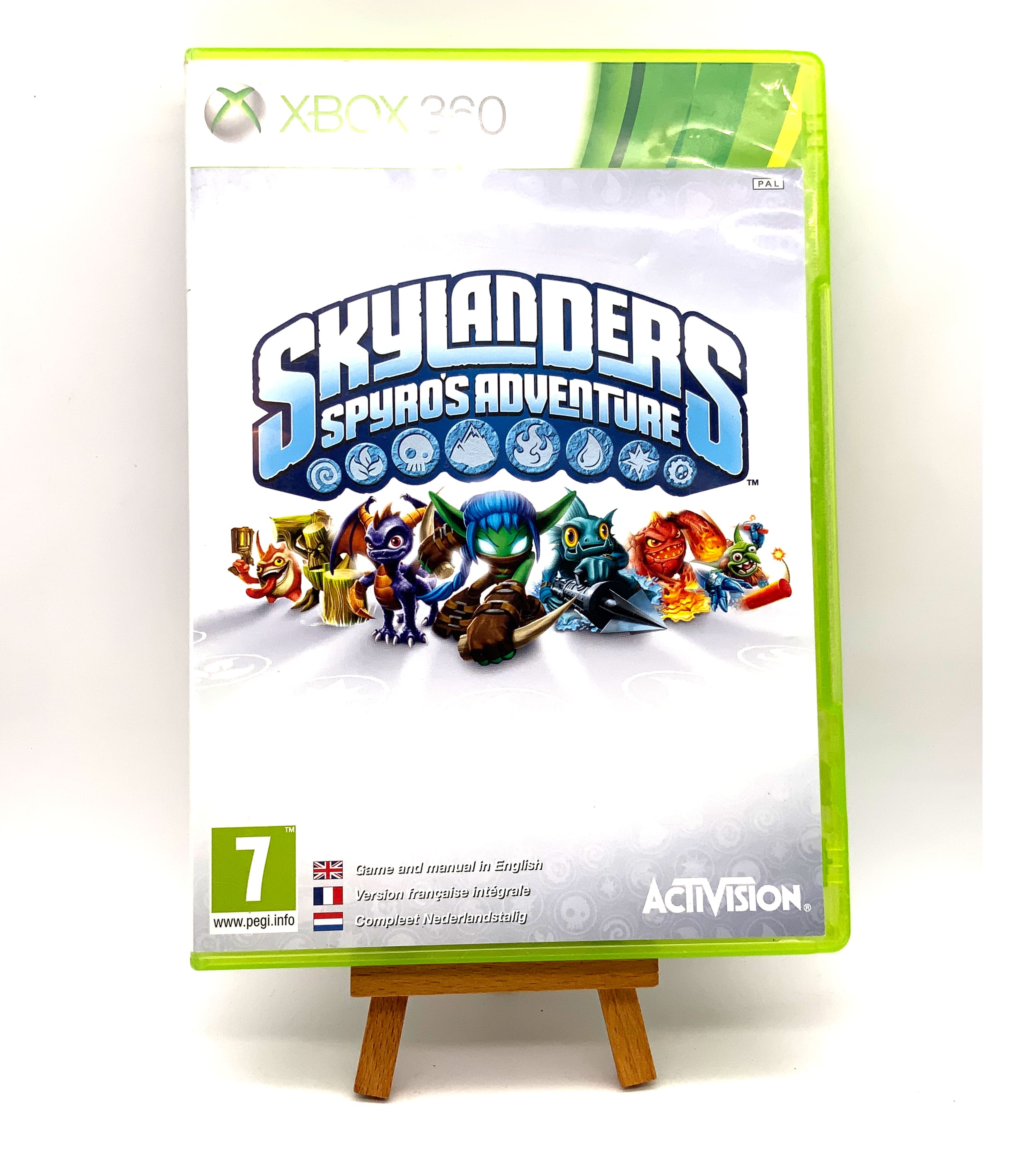 Skylanders Spyros Adventure Spiel Xbox 360 englisch, französisch, niederländisch