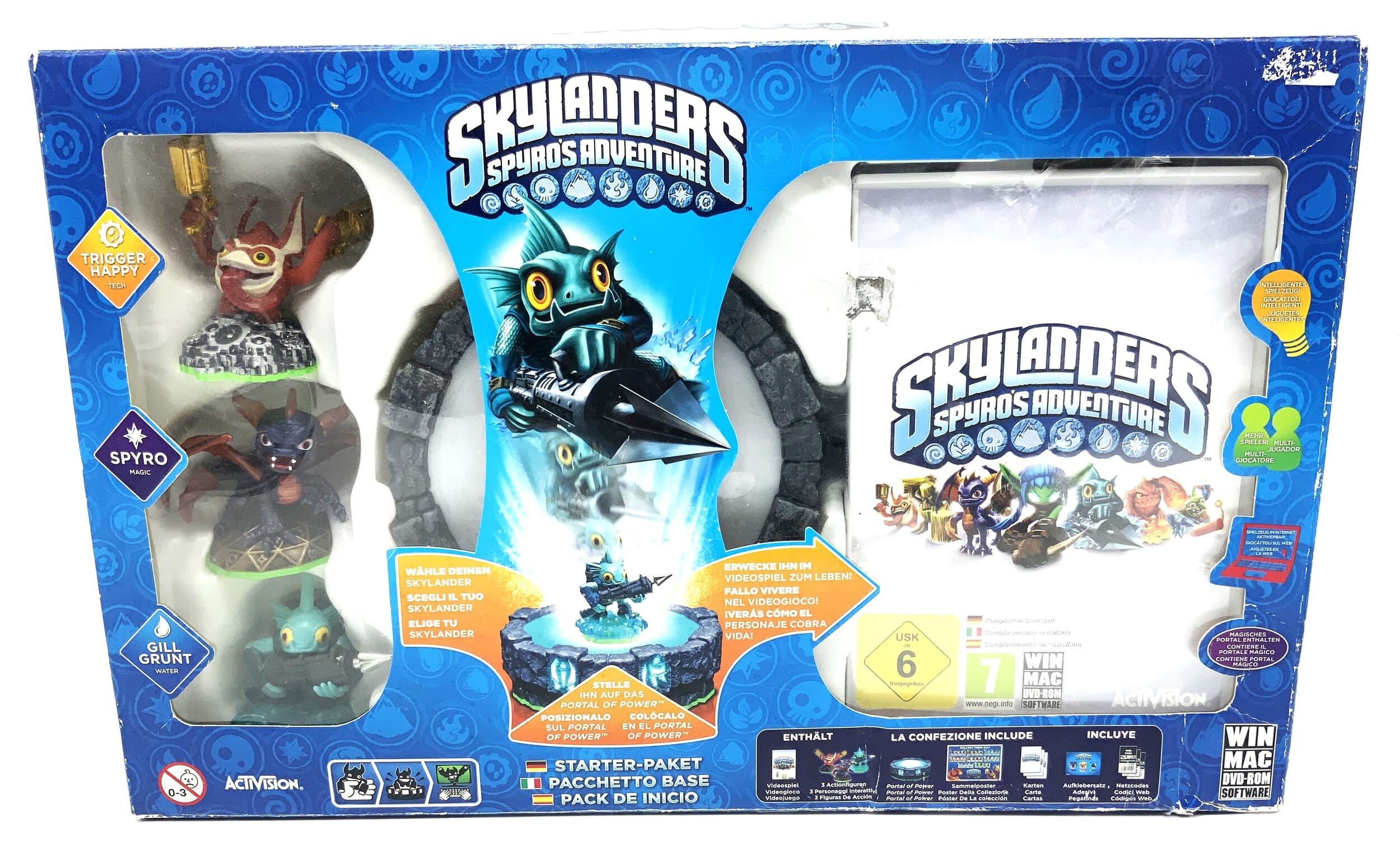 Skylanders Spyros Adventure Starterset Windows / MAC OS starter Pack DVD CD Rom
