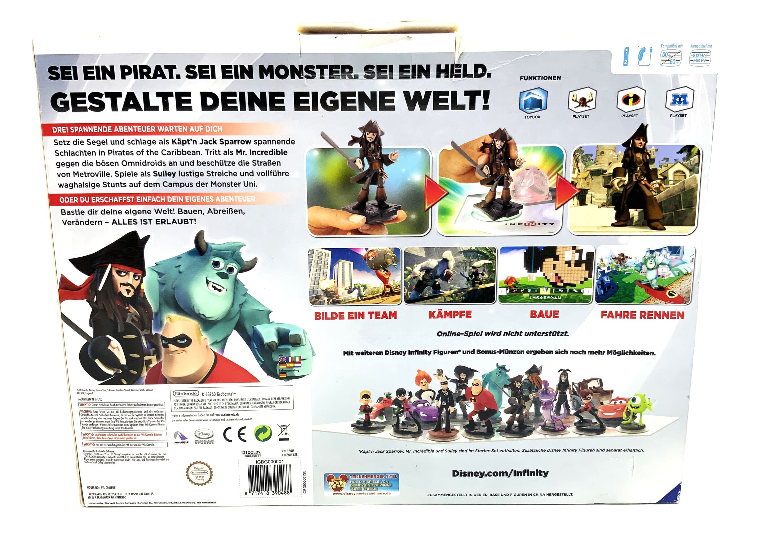 Disney Infinity Starter Set for Nintendo Wii Starter Pack