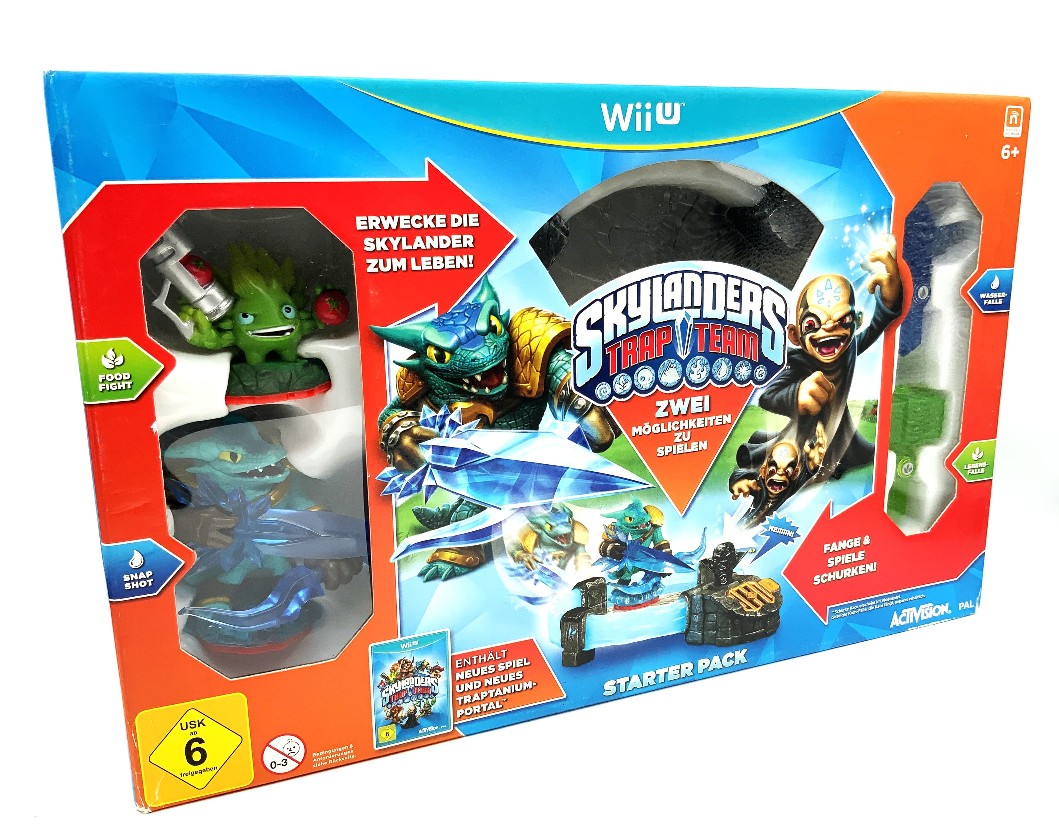 Skylanders Trap Team Starterset für Nintendo Wii u starter Pack
