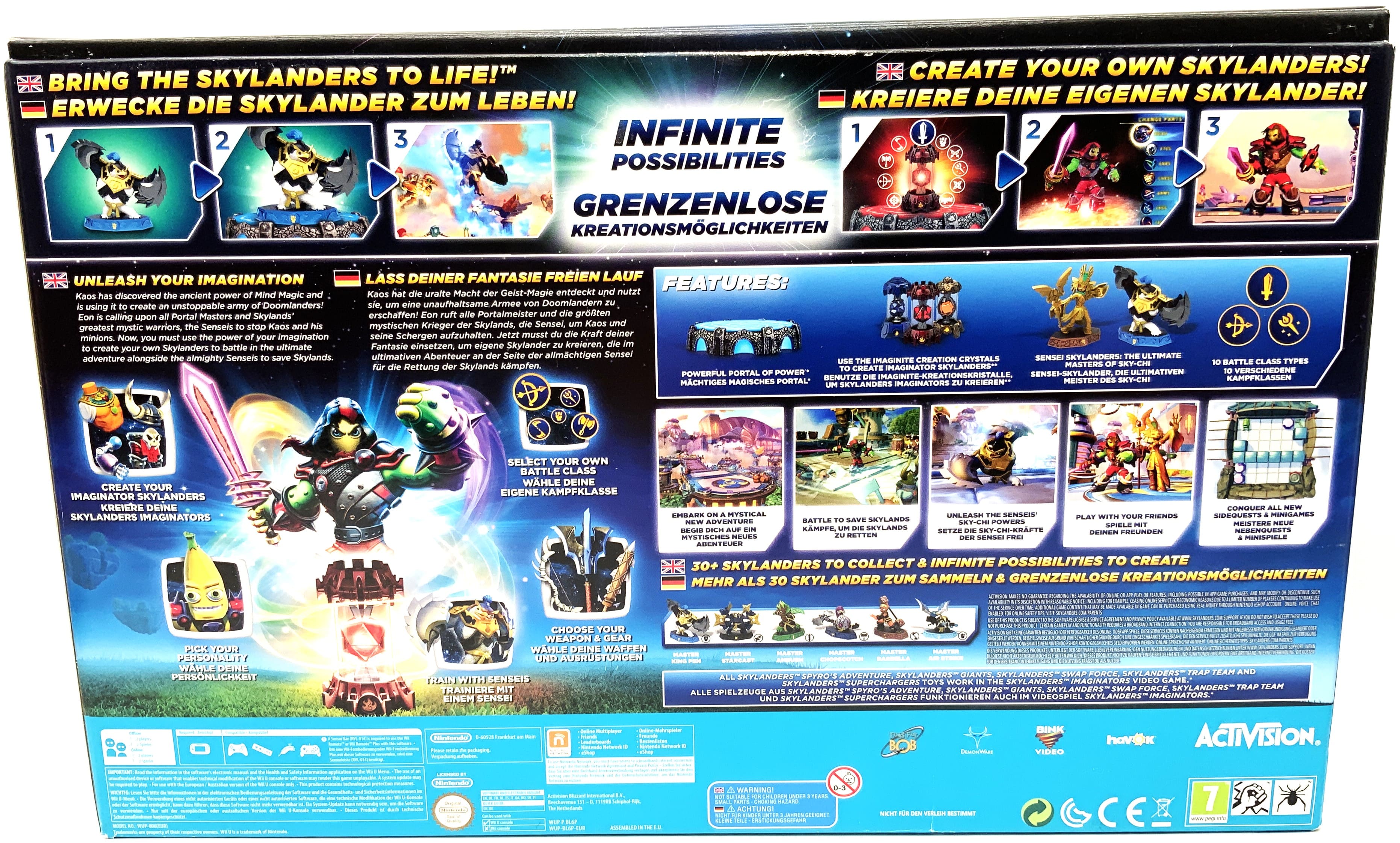 Skylanders Imaginators Starter Set for Nintendo Wii U Starter Pack