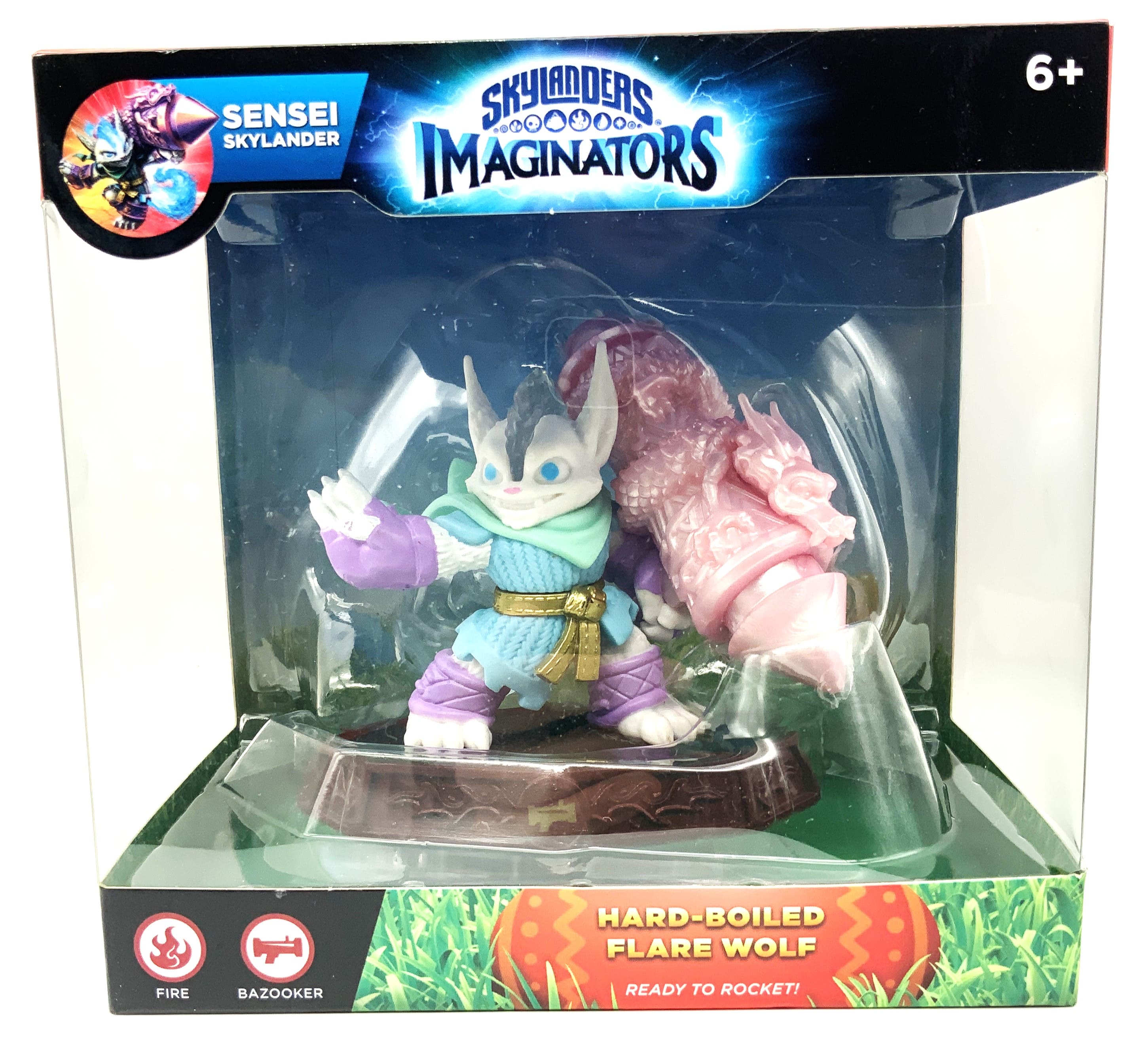 Skylanders Imaginators figure Hard Boiled Flare Wolf in original packaging OVP