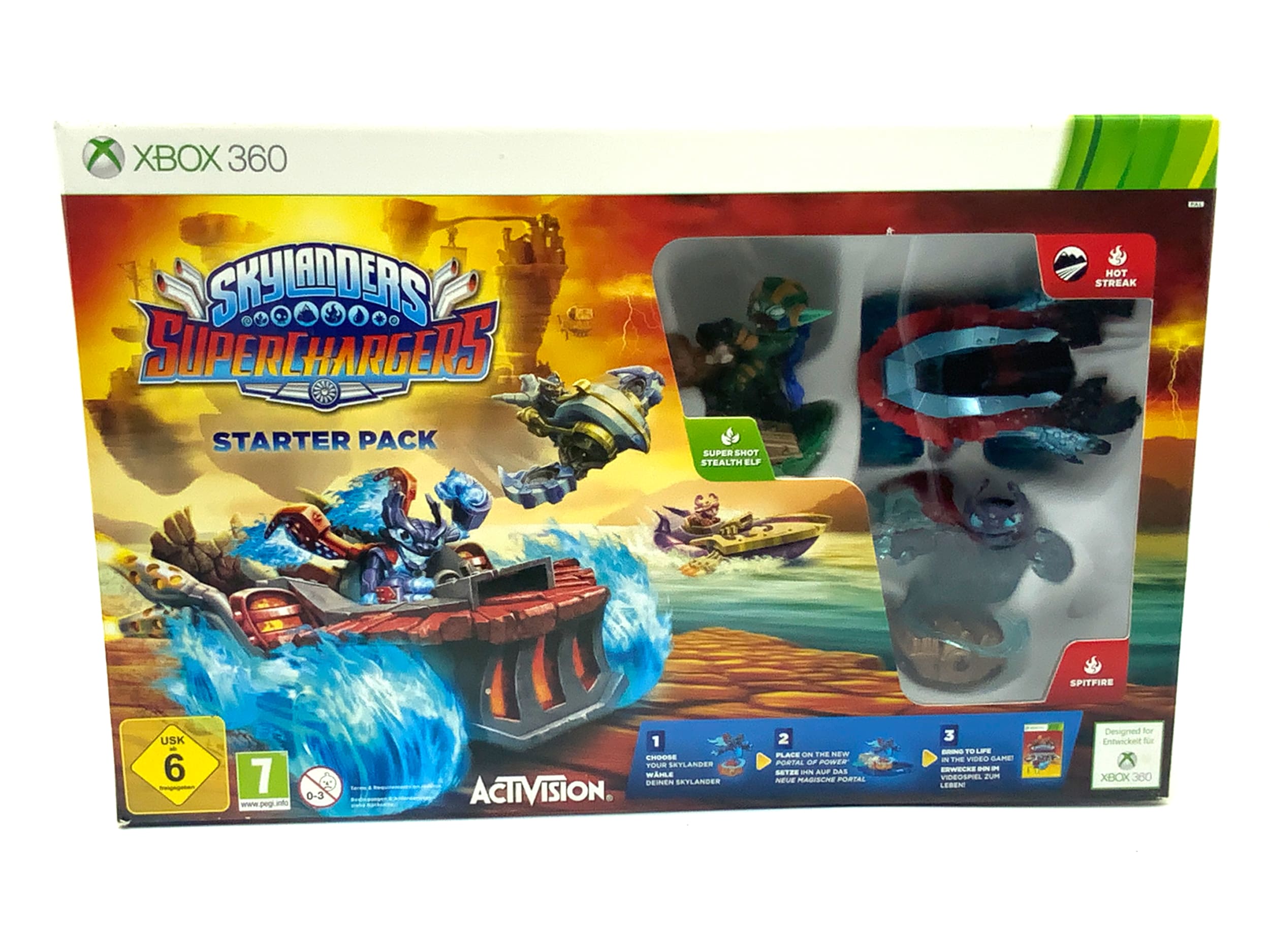 Skylanders Superchargers Starterset für Xbox 360 starter Pack