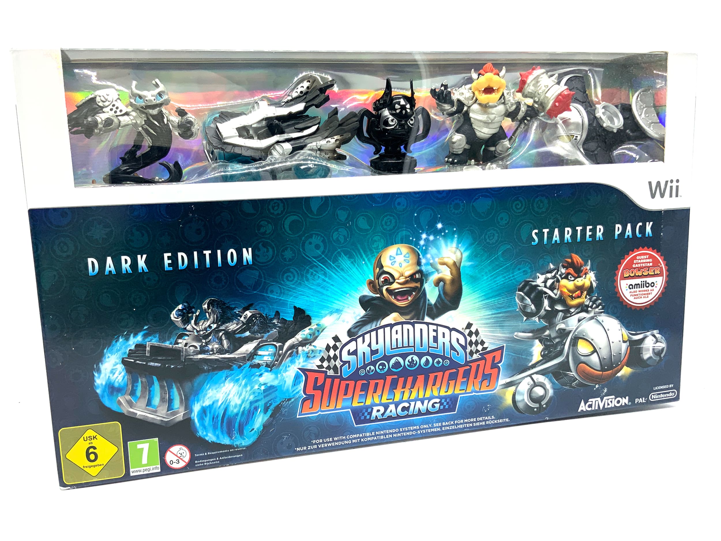 Skylanders Superchargers Dark Edition Starterset  Nintendo Wii starter Pack Neu