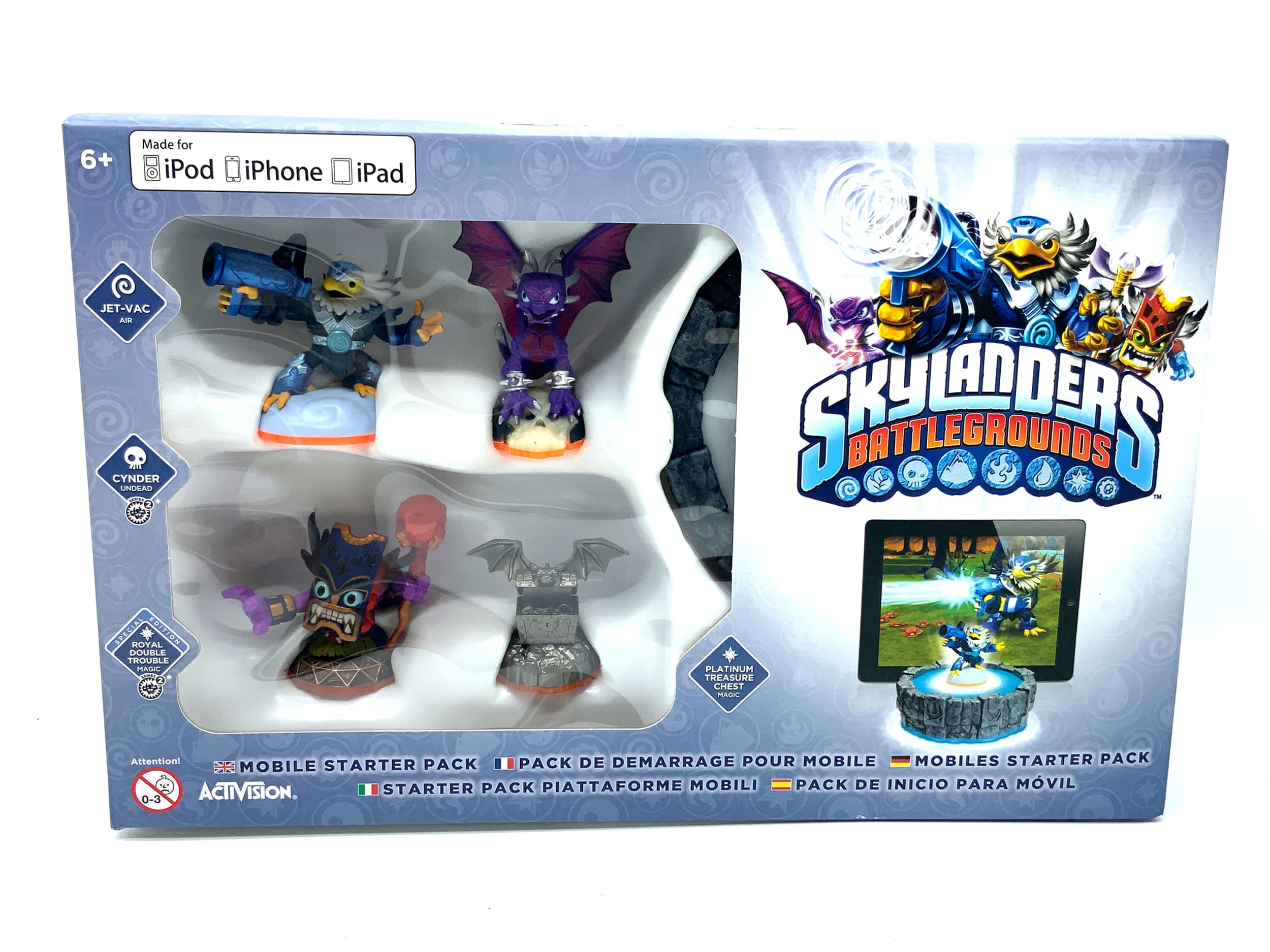 Skylanders Battlegrounds Starterset Royal Double Trouble Iphone starter Pack Neu