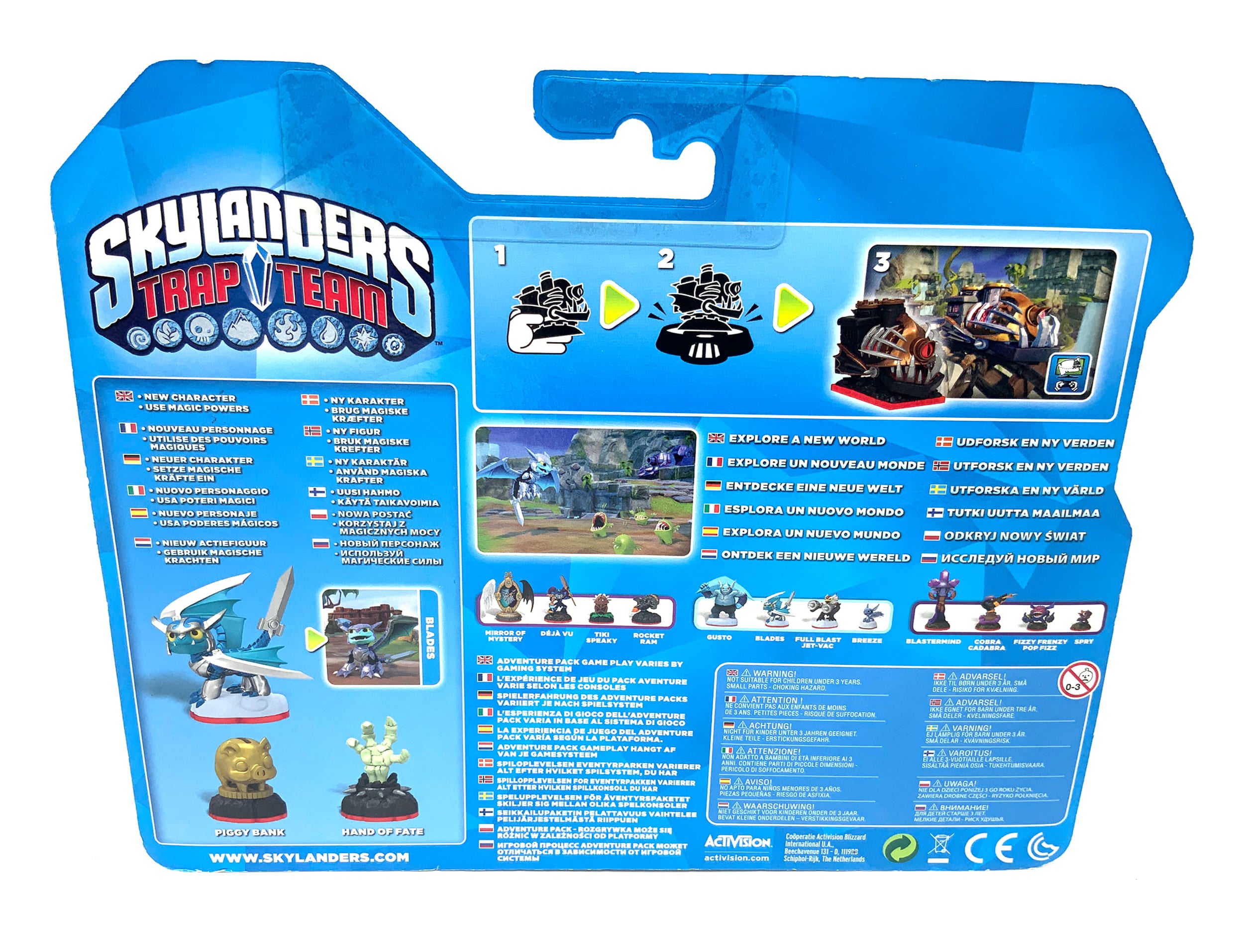 Skylanders Trap Team Nightmare Express Adventure Pack in OVP