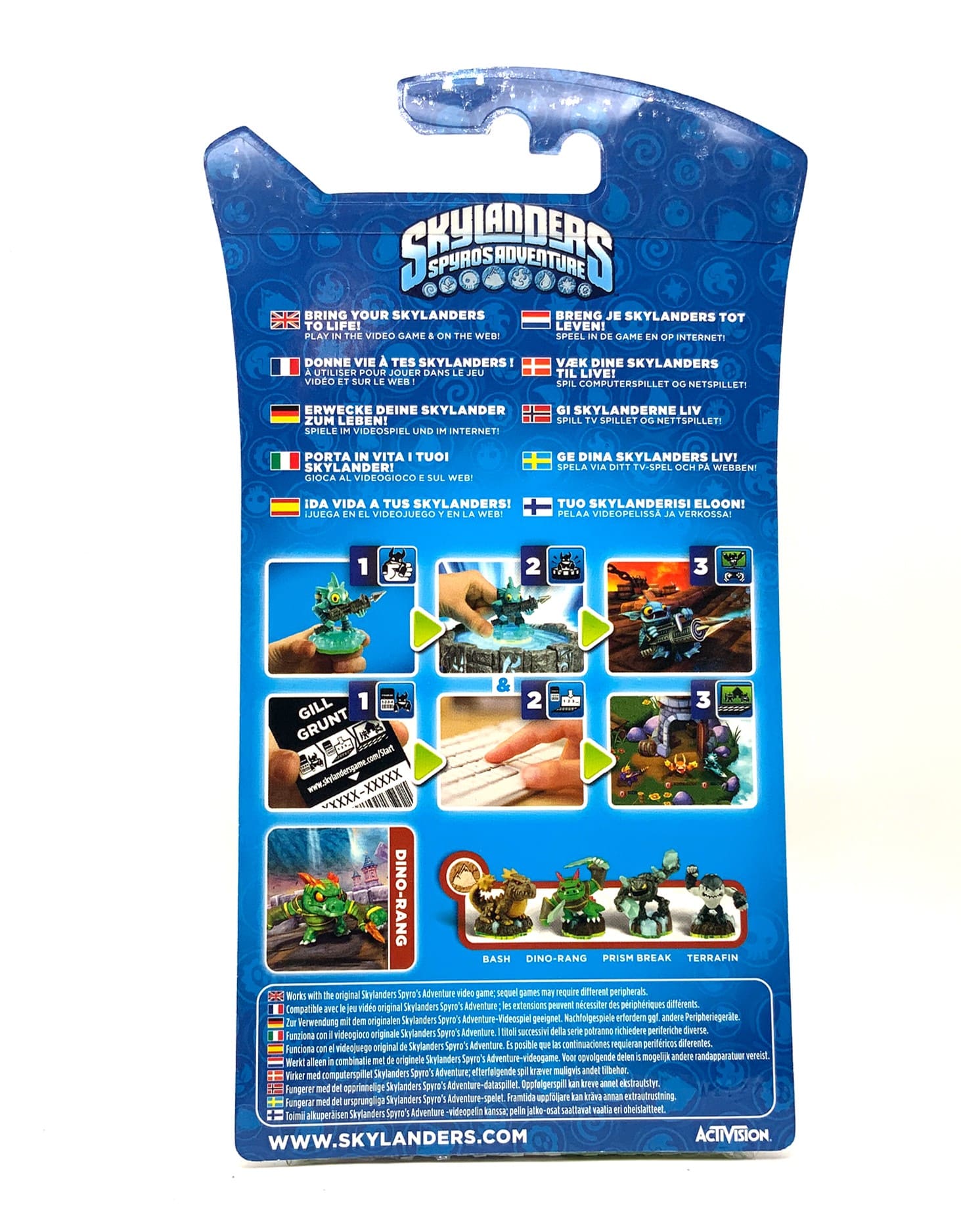 Skylanders Spyros Adventure Dino Rang  in OVP