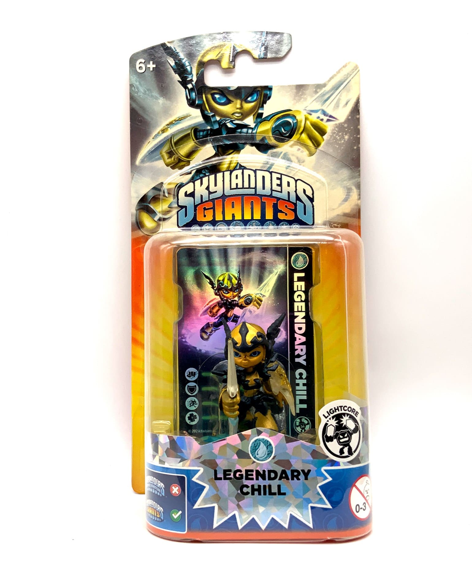 Skylanders Giants Legendary Chill Lightcore in OVP