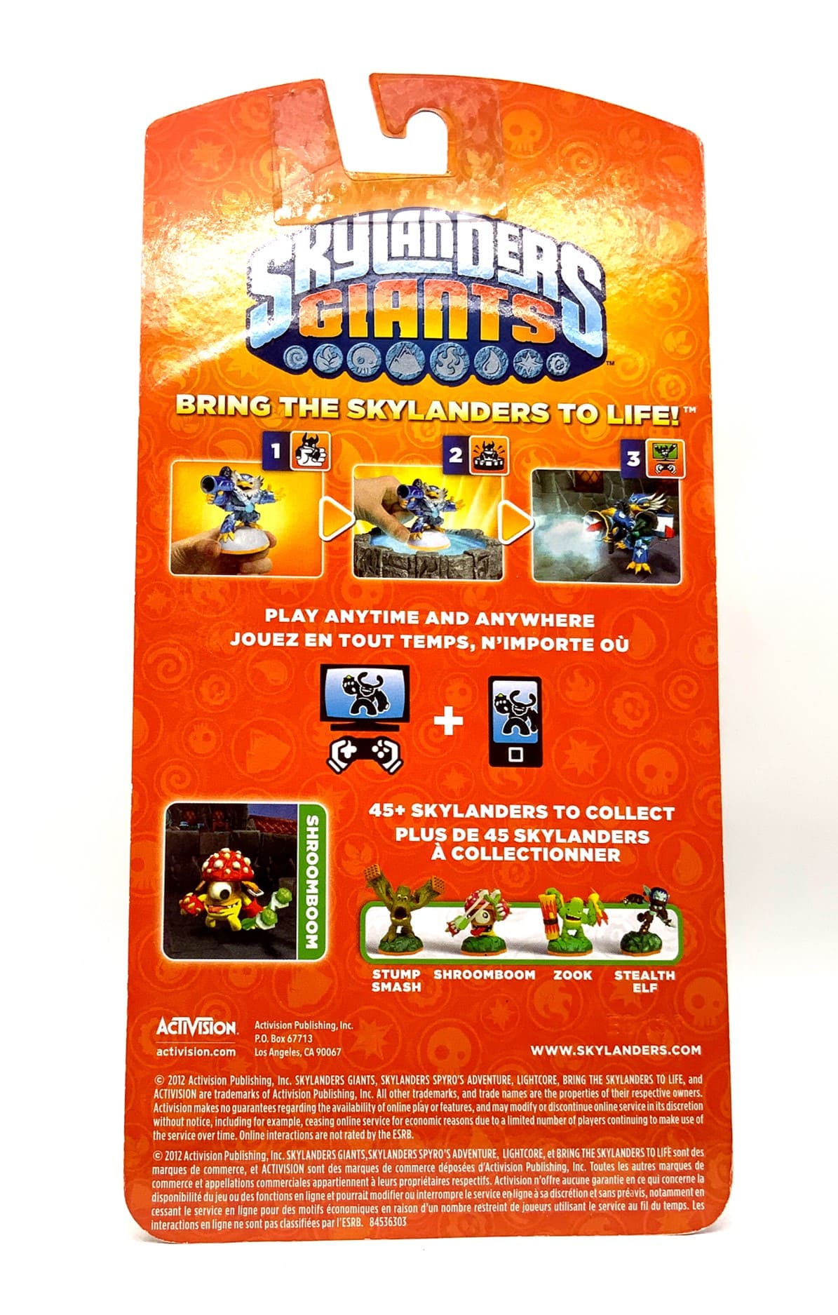 Skylanders Giants Metallic Green Shroomboom in OVP