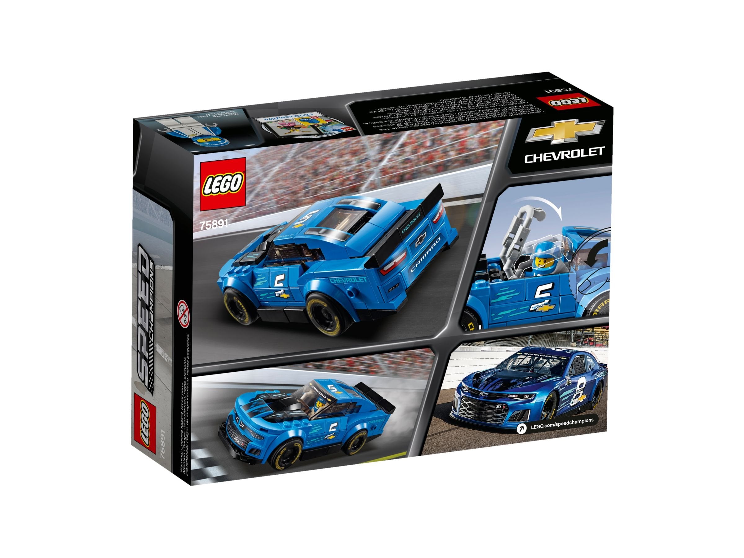 LEGO Speed ​​​​Champions 75891 Voiture de course Chevrolet Camaro ZL1