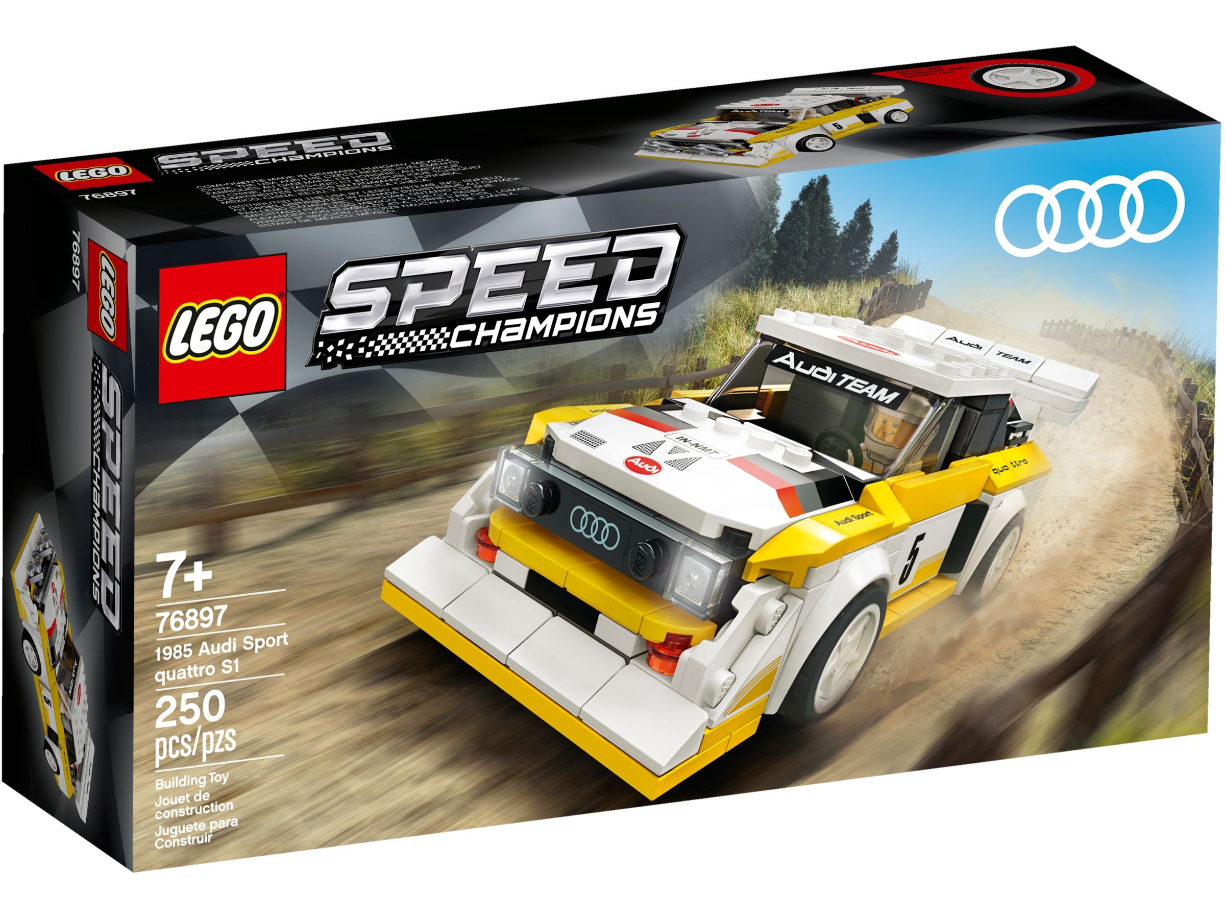 LEGO Speed ​​​​Champions 76897 1985 Audi Sport Quattro S1