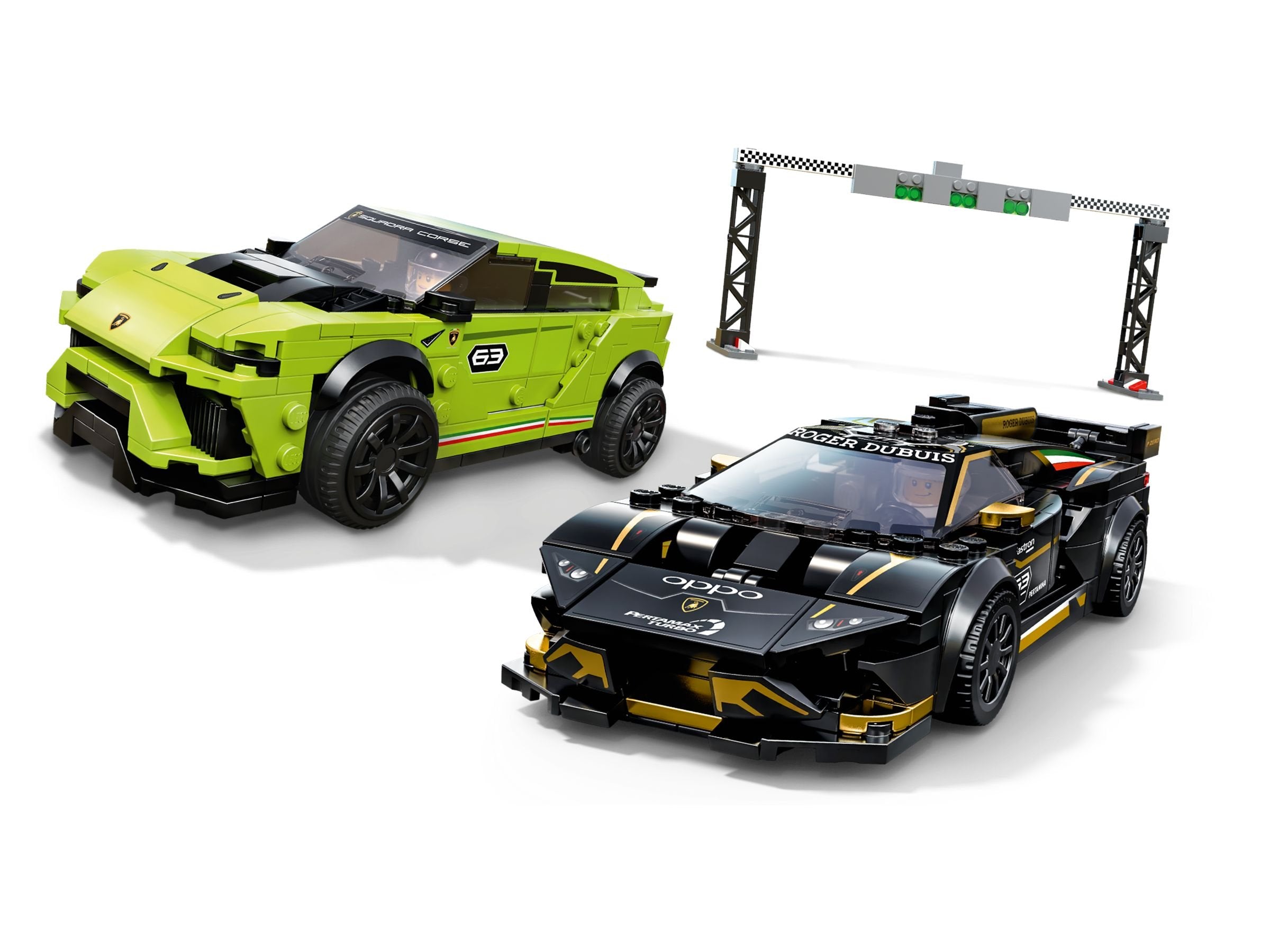 LEGO Speed ​​​​Champions 76899 Lamborghini Urus ST-X et Lamborghini Huracán Super Trofeo EVO