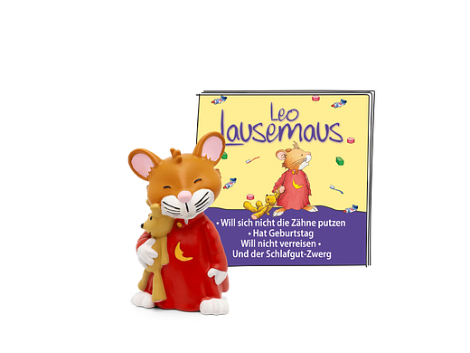 Tonie Figures Leo Lausemaus La pièce audio originale basée sur les livres 3 Figurine audio pour Toniebox