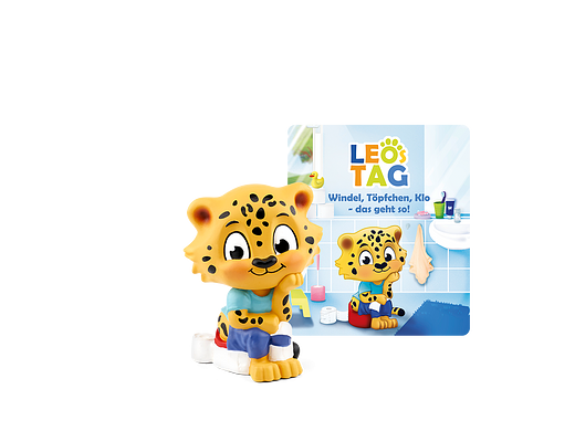 Tonie Figures Leo's Day Couche, Pot, Toilettes – Voilà comment ça marche ! Figurine audio pour Toniebox