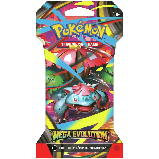 Pokémon Mega Evolution Sleeved Booster (englisch)