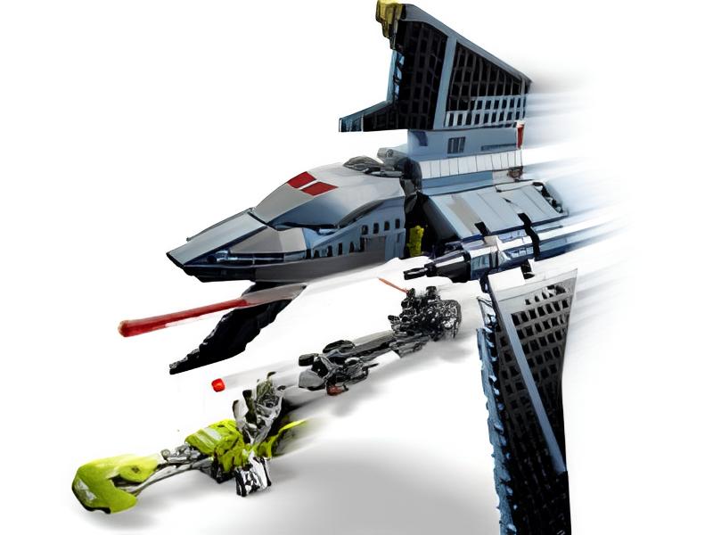 Navette d'attaque LEGO® Star Wars 75314 de The Bad Batch™