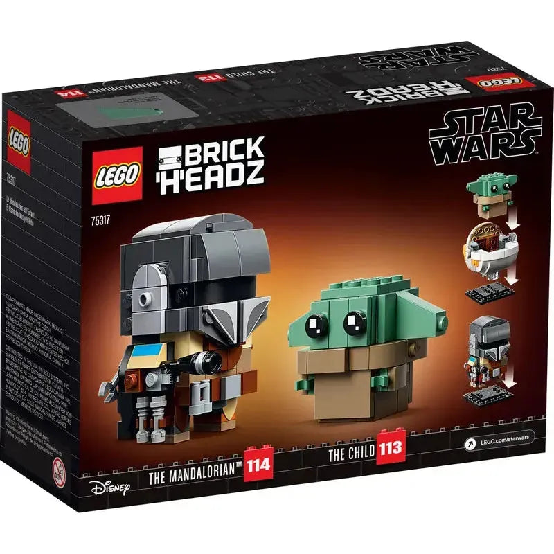 LEGO® Brickheadz The Child and The Mandalorian 75317