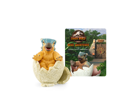 Tonie Figures Jurassic World: New Adventures Episode 1: Camp Cretaceous / Secrets Audio Figure for Toniebox