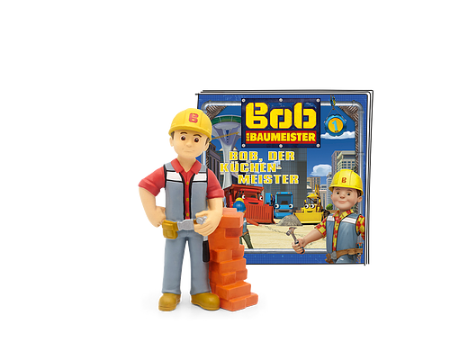 Figurine audio Bob le bricoleur et Bob le chef pour Toniebox