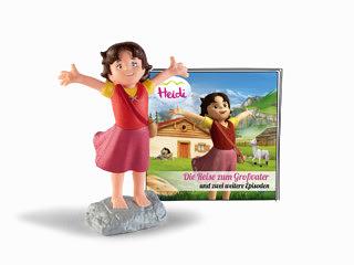 Figurine audio Tonie Figures Heidi Le voyage vers Grand-père pour Toniebox