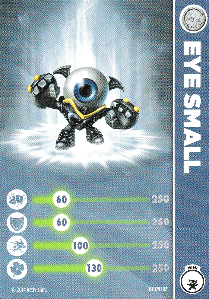 Skylanders Trap Team Eye Small Karte