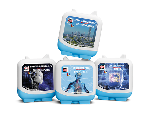 Tonie Figures WHAT IS WHAT - Set Audio Figure for Toniebox